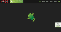 Desktop Screenshot of jumaxfoam.com